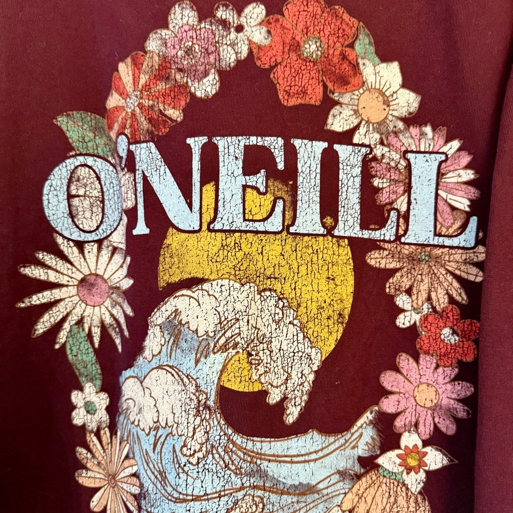 O'Neill Tropical Floral Graphic Crewneck Sweatshirt - XL - Picture 3 of 6